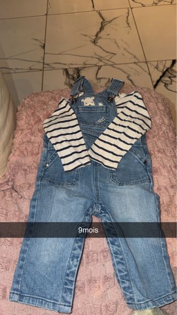 Salopette garçon bébé 