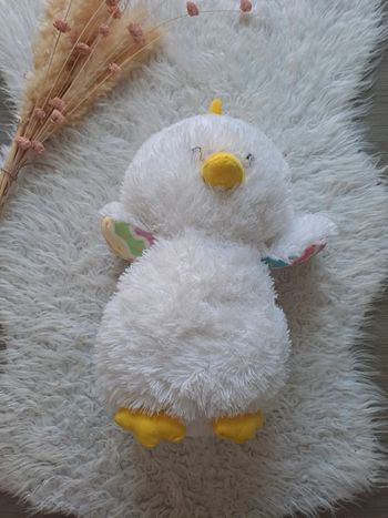 Grande peluche poulet