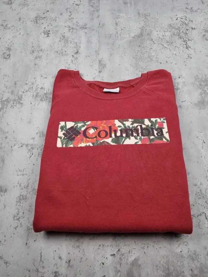 Sweat Columbia rouge, L Hommes - photo numéro 2