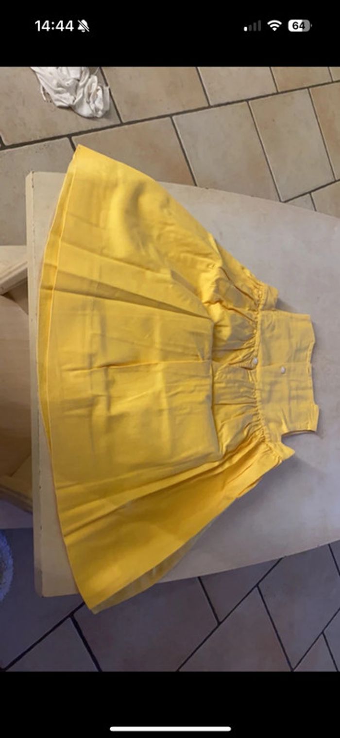 Robe jaune Cyrillus 18 mois - photo numéro 2