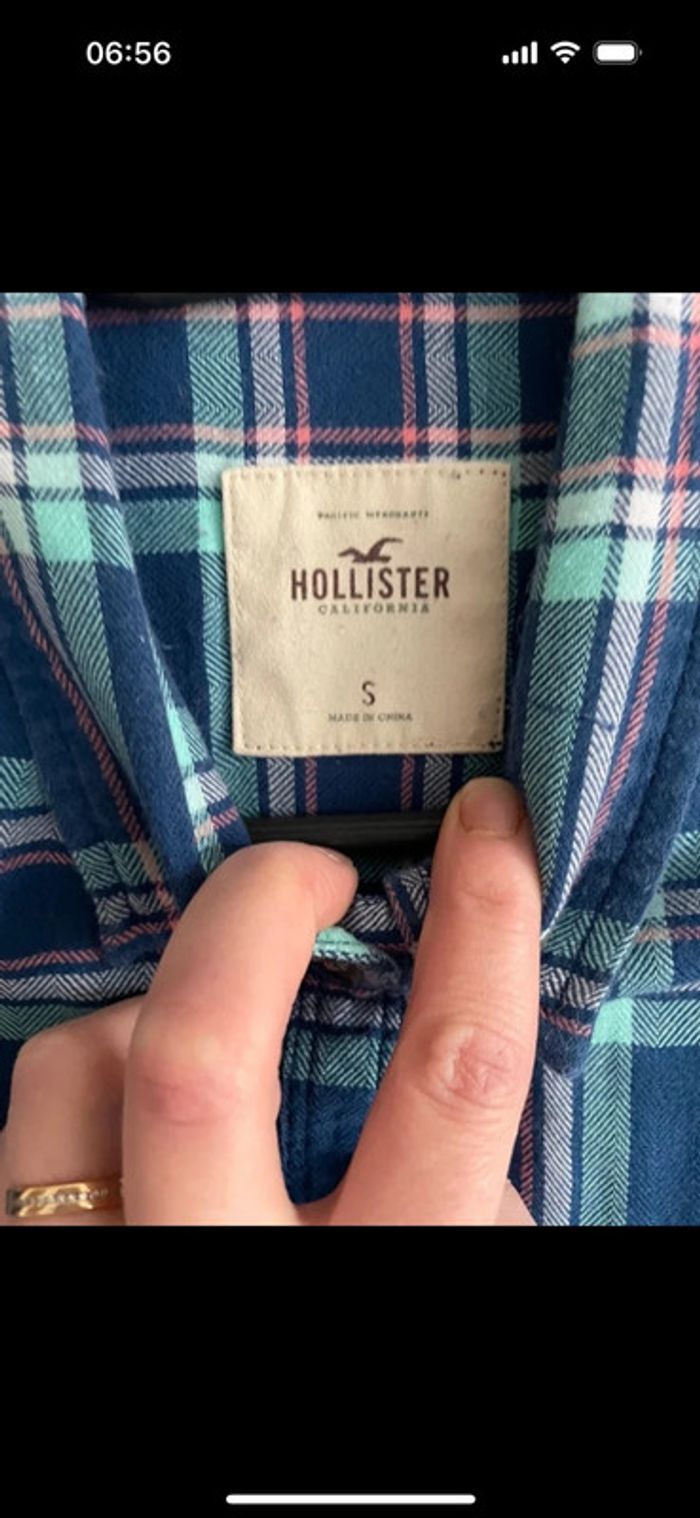 Chemise hollister taille S - photo numéro 3