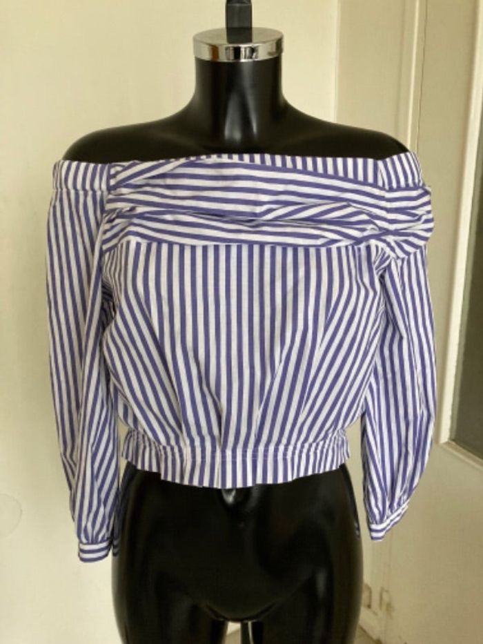 Haut crop top tendance Zara taille 36/S