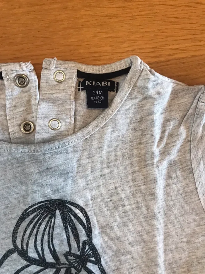 Lot 4 t shirt manches courtes 2 ans - photo numéro 9