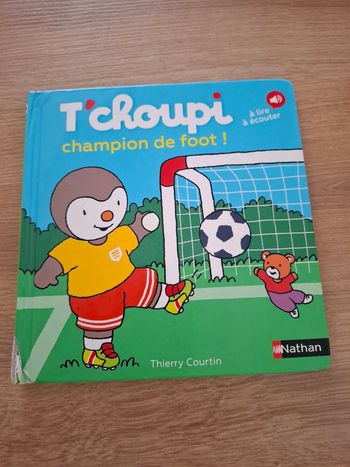 Livre t’choupi à  lire et à écouter