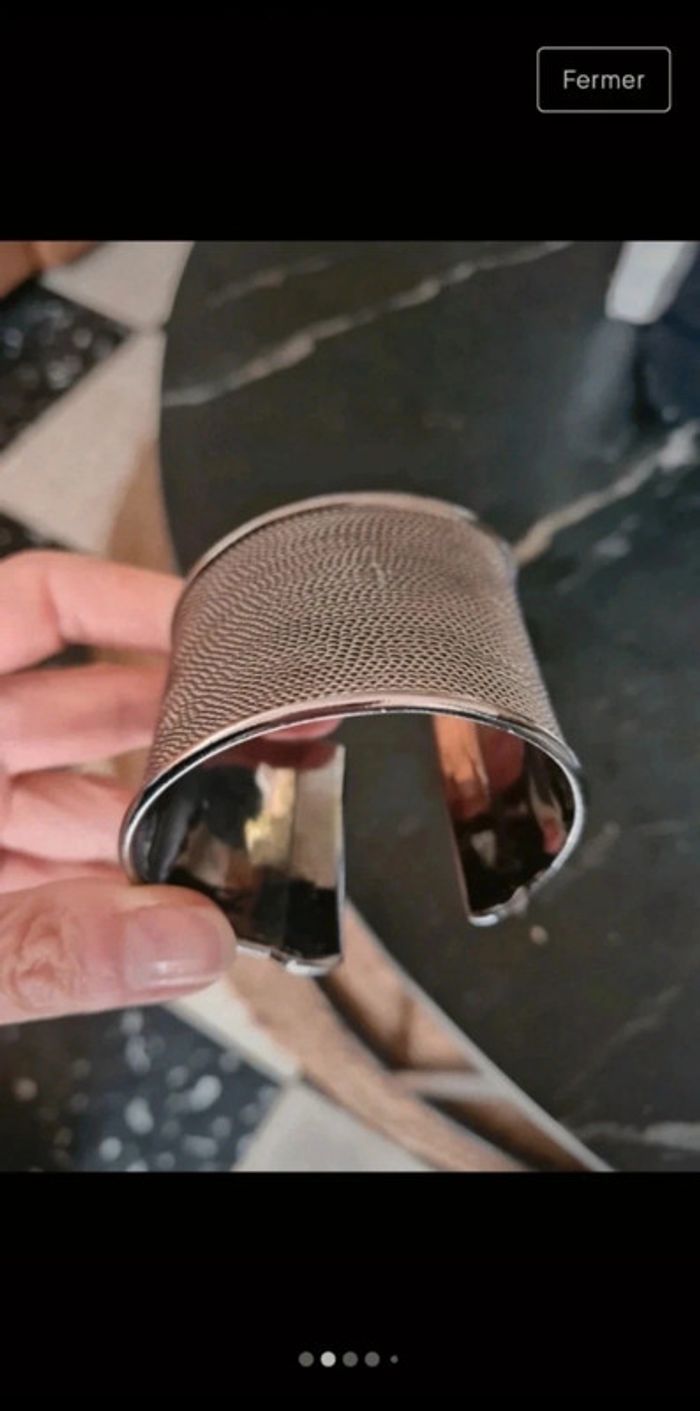 Bracelet argenté