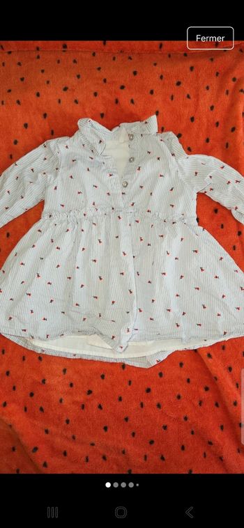 Robe 6 mois en très bon état