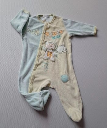 Pijama velours 9 mois