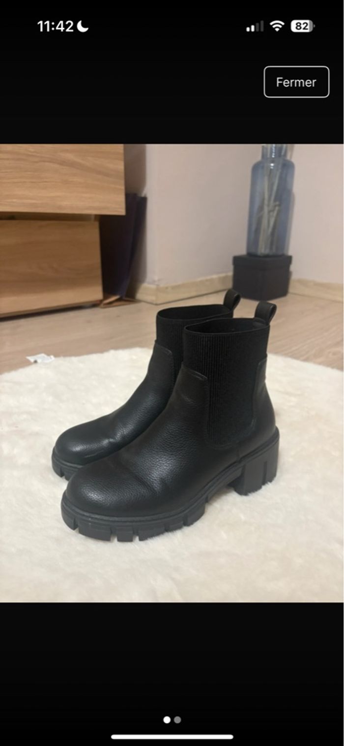 bottines noires - photo numéro 2
