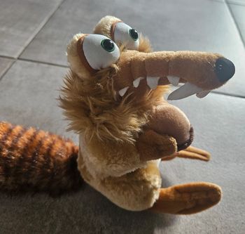 Peluche scrat age de glace 2