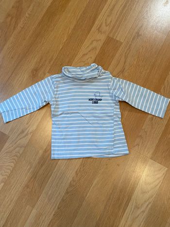 Tee shirt col roulé 18 mois