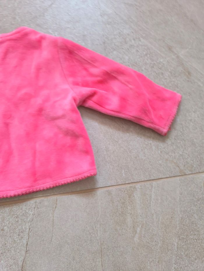 Veste rose p'tit bisou 6 mois - photo numéro 7