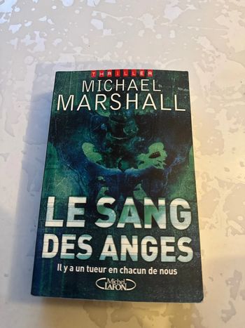 Livre le sang des anges - Michael Marshall