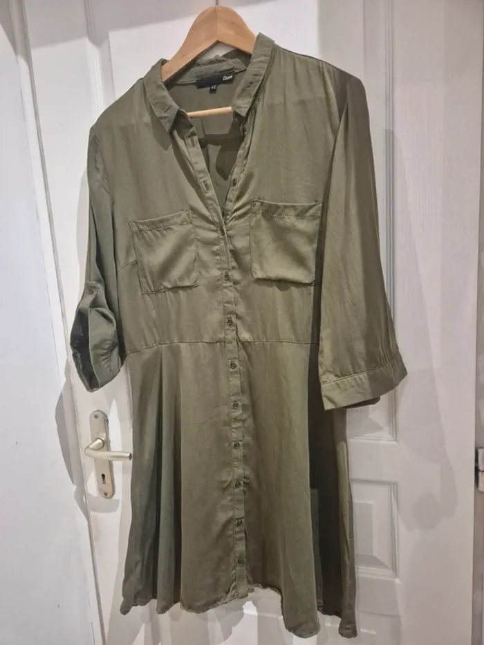 Robe kaki #etam 44 neuve - photo numéro 7