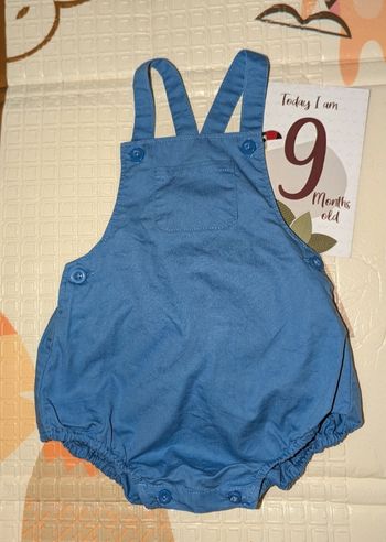 Barboteuse 9 mois bleue