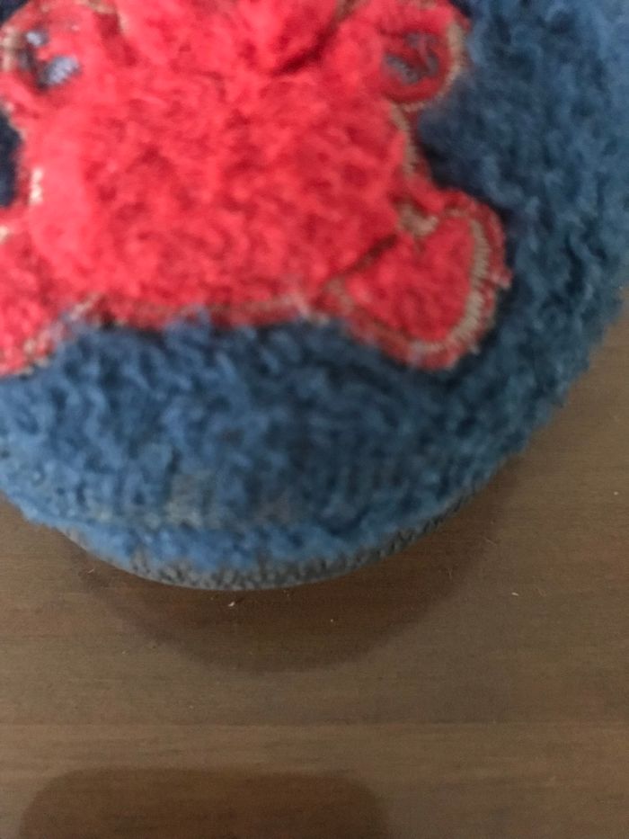 Chaussons montants scratch bleus Pointure 23 - photo numéro 3