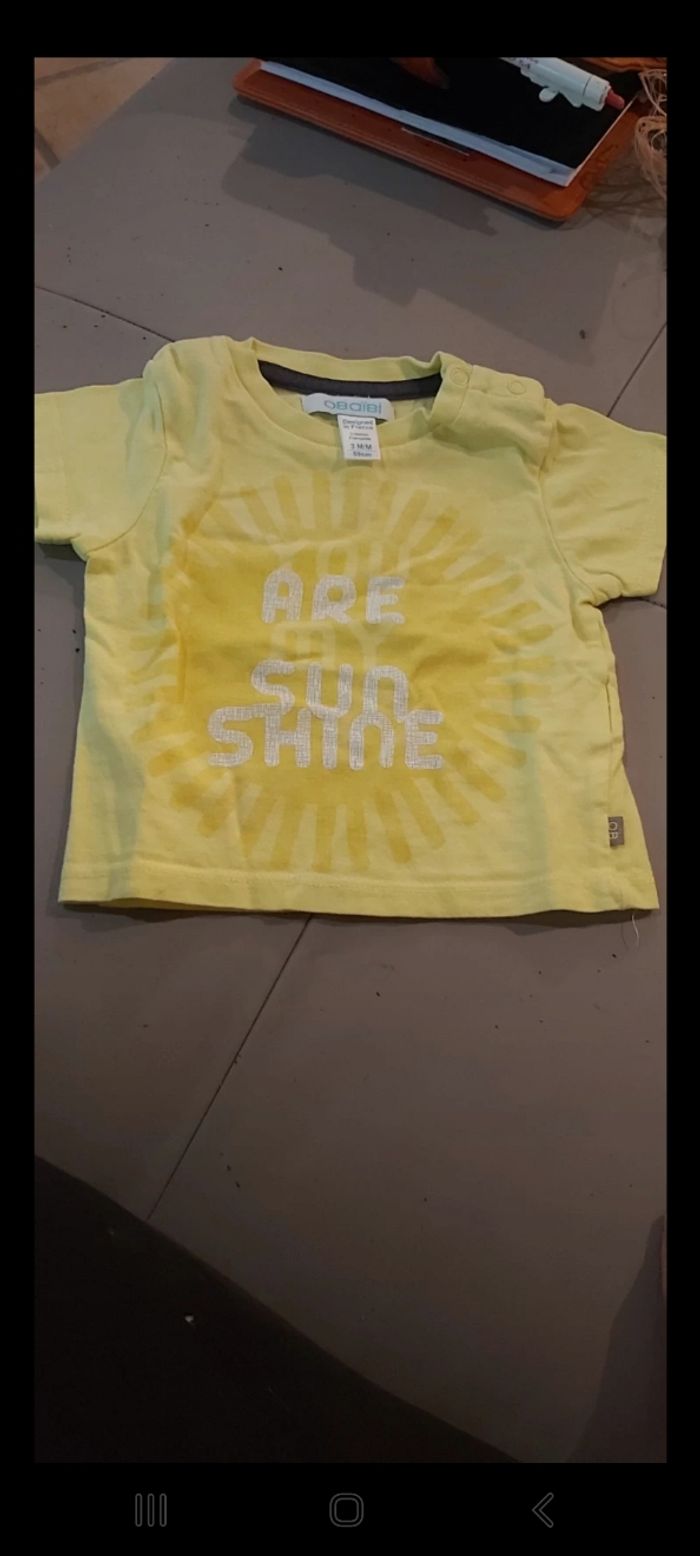 Tshirt 3 mois obaibi - photo numéro 2