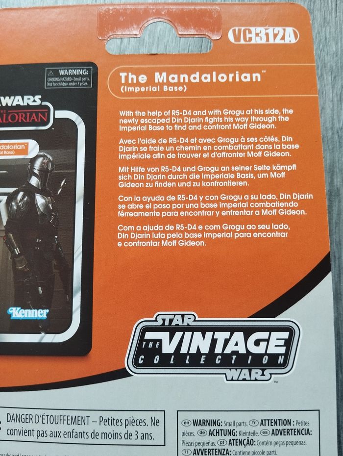 Star Wars Mandalorian : Vintage Collection Figurine Imperial Base 9.5 cm - photo numéro 6