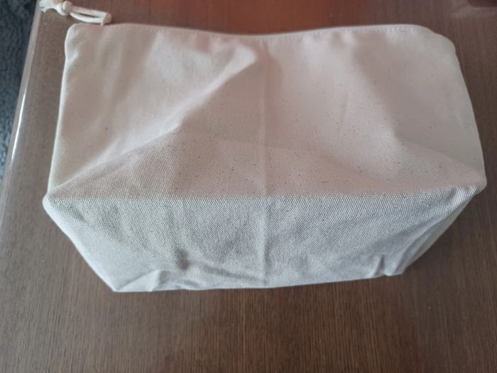 Trousse de toilette en toile coton Comme avant - photo numéro 2