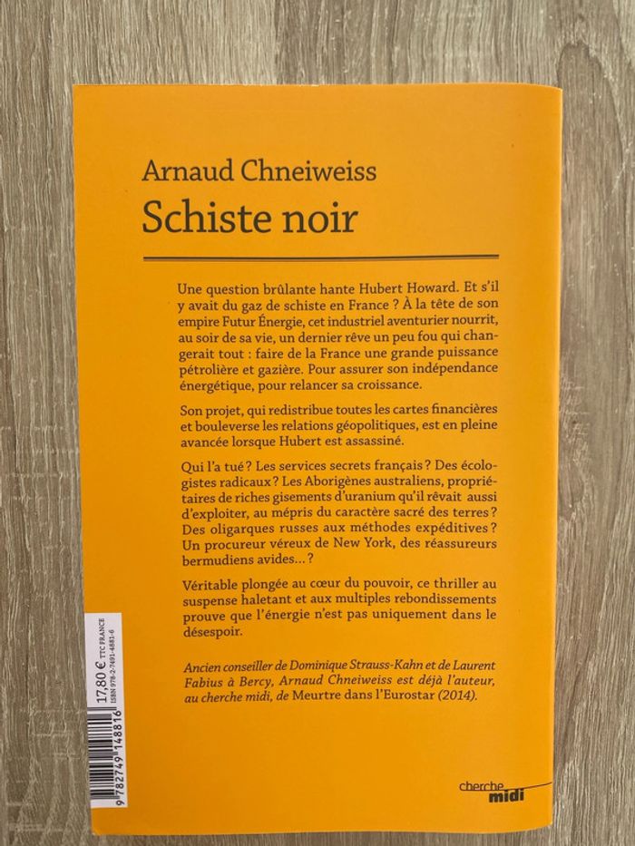 Schiste noir d’Arnaud Chneiweiss - photo numéro 2