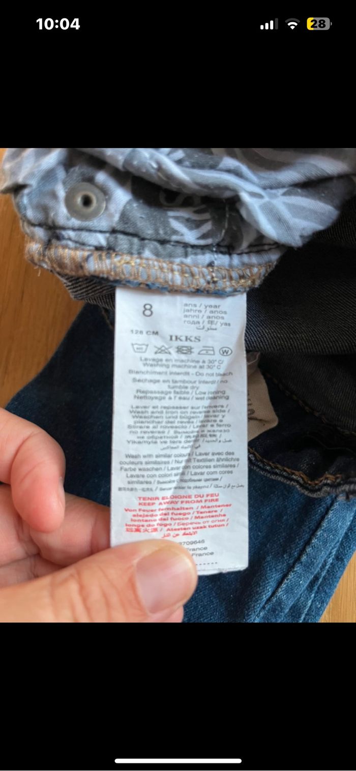 Jeans slim IKKS fille 8 ans - photo numéro 5