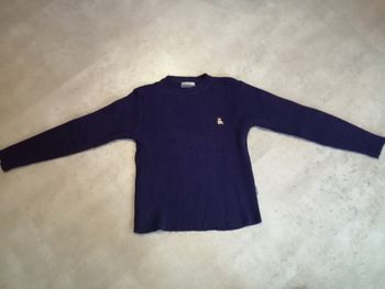 Pull bleu marine Lulu Castagnette