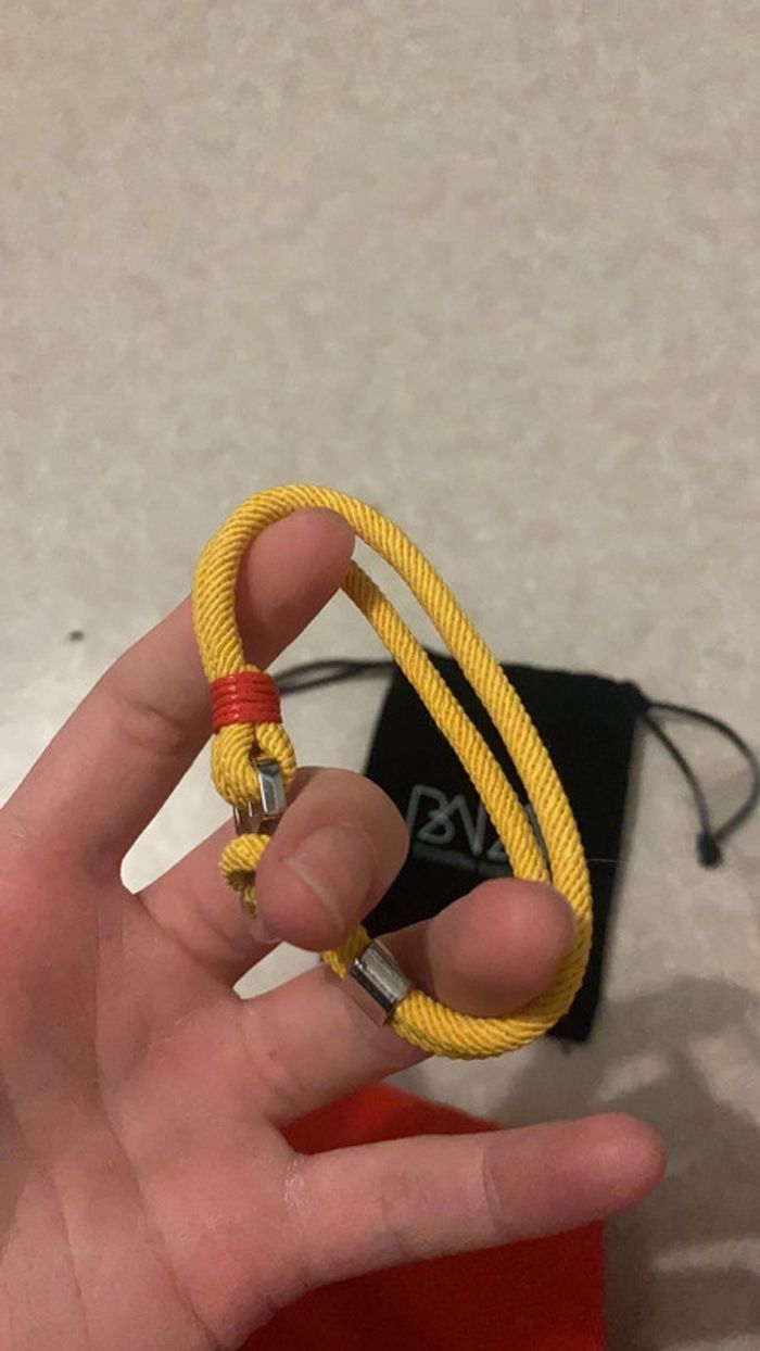Bracelet jaune bastille baobab - photo numéro 7