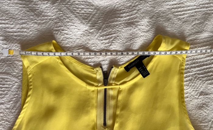Débardeur jaune Mango - photo numéro 5