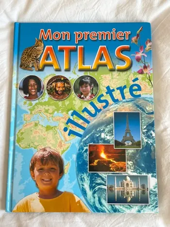 Livre mon premier atlas illustré