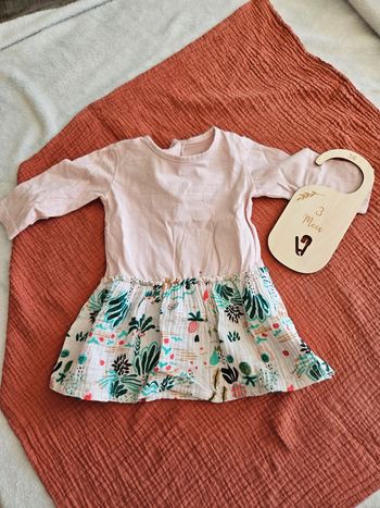 Robe à manches longues / 3 mois