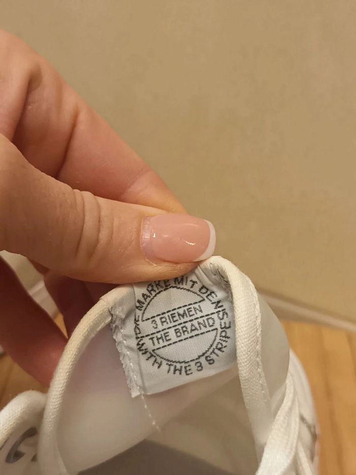 Jolie paire de tennis montantes Adidas Nizza 39 1/3 - photo numéro 7