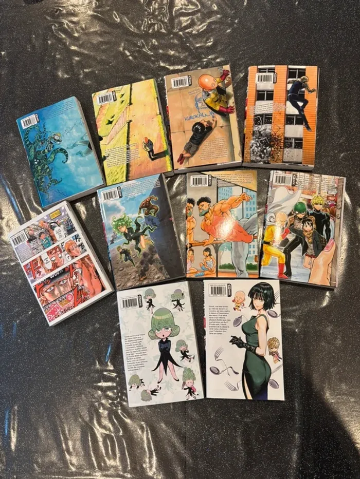 Lot de mangas - One Punch Man - Tomes 1 à 10 - photo numéro 2