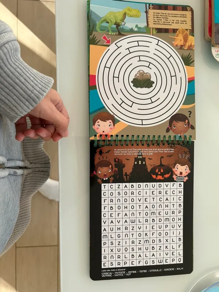 Livre effaçable mon carnet de voyage jeux 2 momes - photo numéro 8