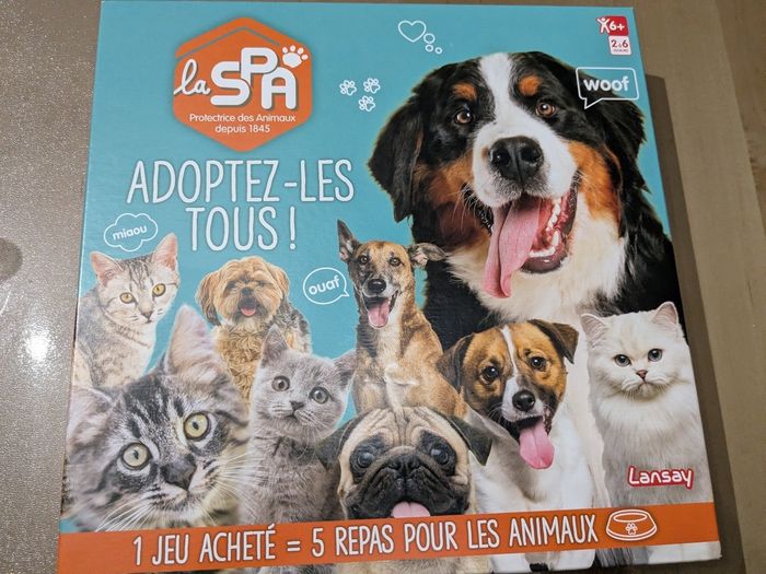 Jeu de société la SPA neuf