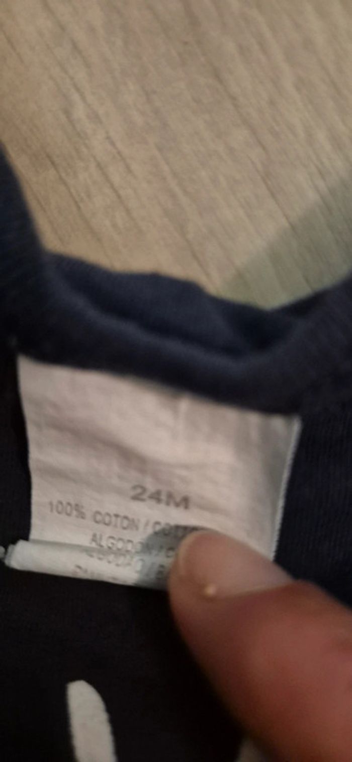 Lot de 5 t-shirts manches longues - 24 mois - photo numéro 14