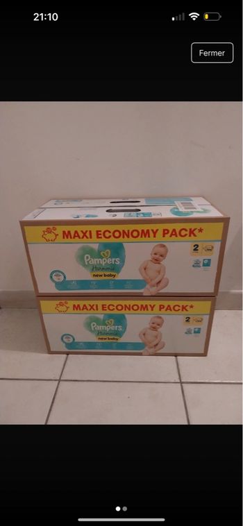 couche pampers taille 2