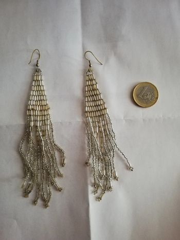 Magnifiques b o vintage perles longues