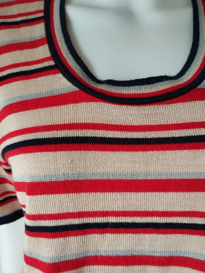 Pull manches courtes La maison du Jersey taille 46/48 - photo numéro 3