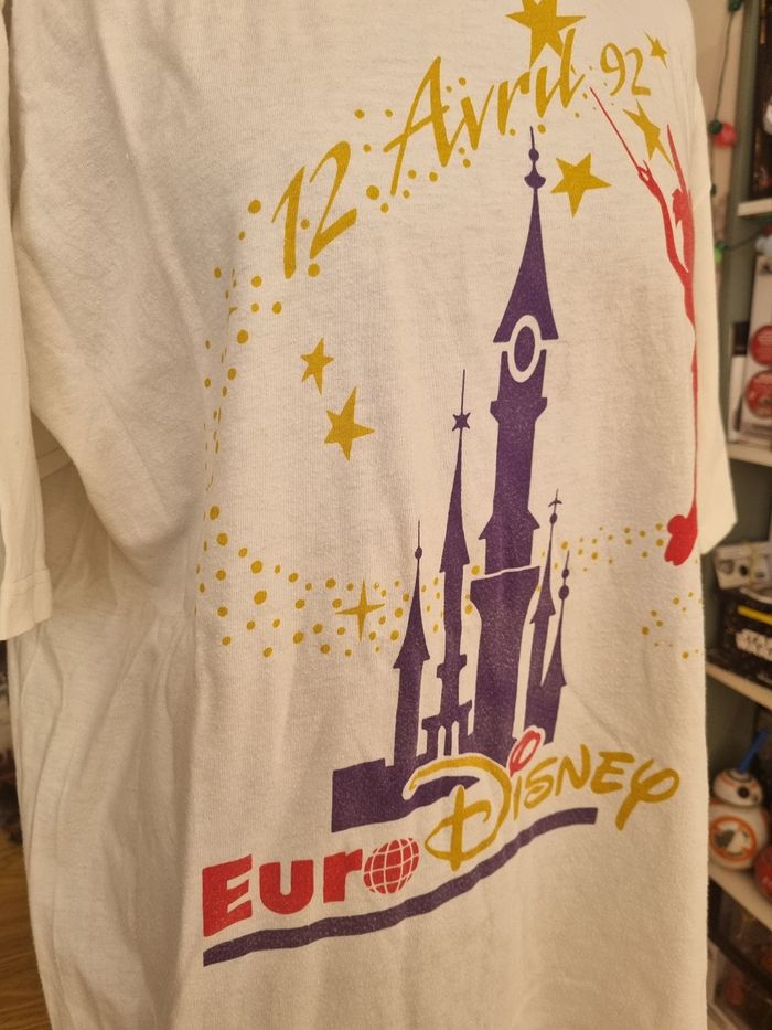 T-shirt Vintage 12 avril 1992 Eurodisney - photo numéro 4