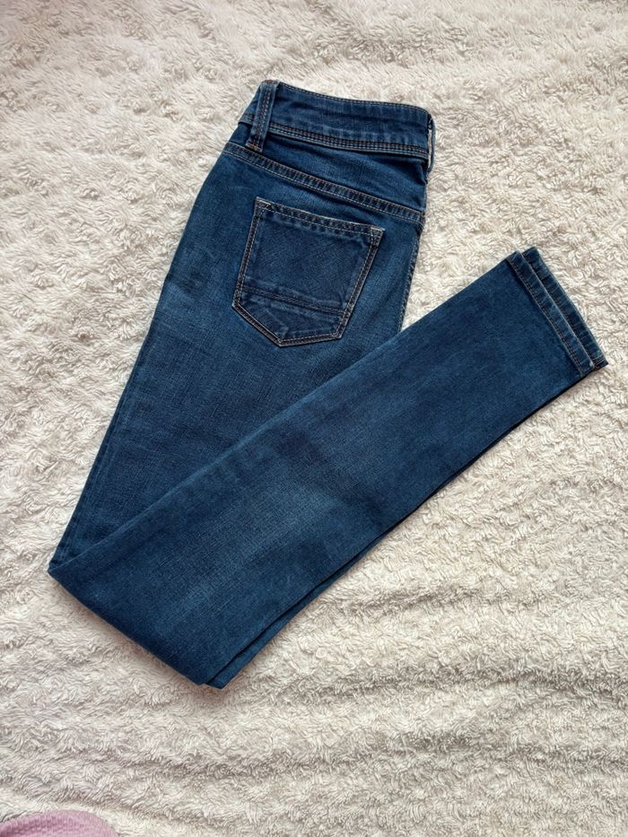 Jeans bleu coupe droite taille 25 - photo numéro 5