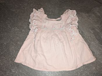 T-shirt blouse bébé fille 2/3 ans comme neuf