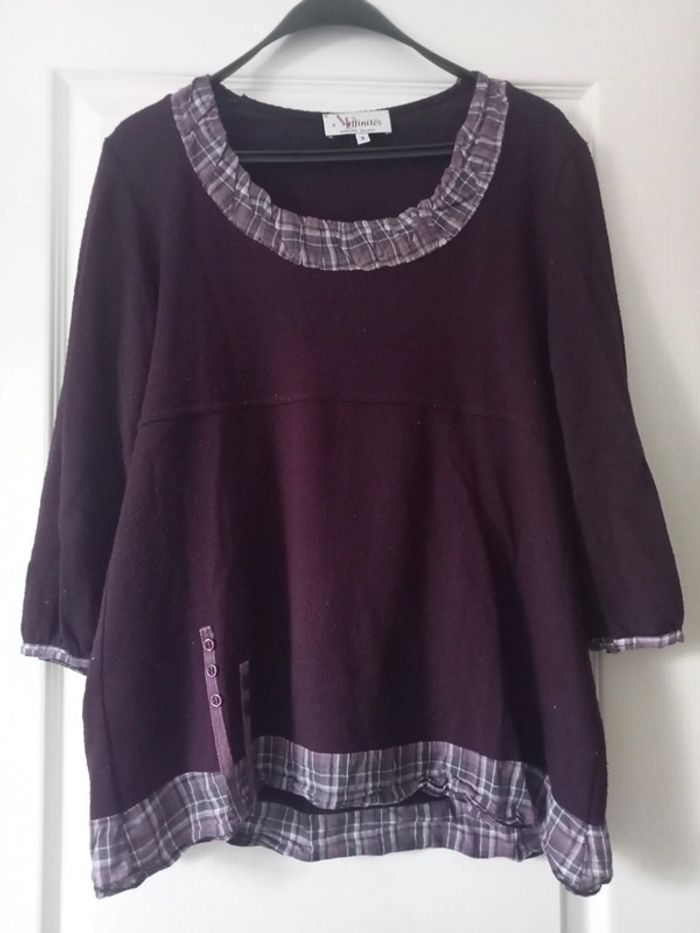 pull fin taille 3 armand thierry
