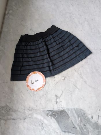 Jupette fille marinière tissu de grande marque