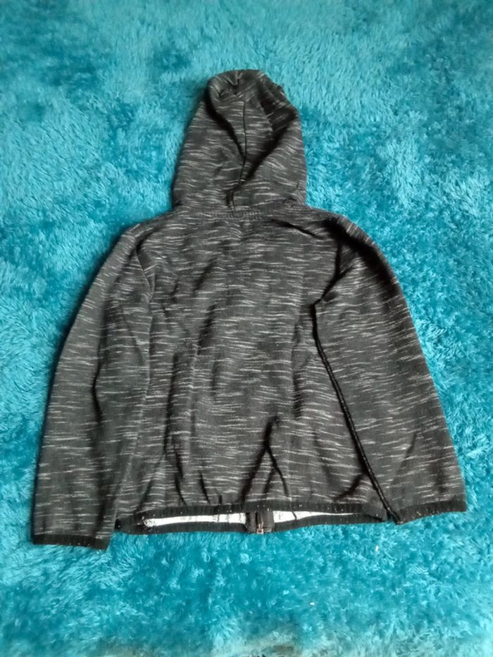 Gilet chiné noir Tissaia 6 ans - photo numéro 2