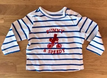 Marinière bébé 6m Bout’chou