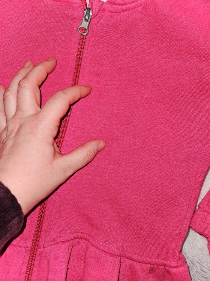 Veste zippé fille - photo numéro 3
