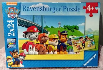 Boite de 2 puzzles de 24 pièces Paw Patrol