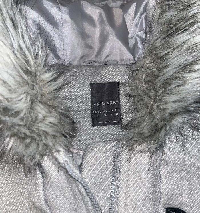Manteau gris primark taille 38 - photo numéro 3