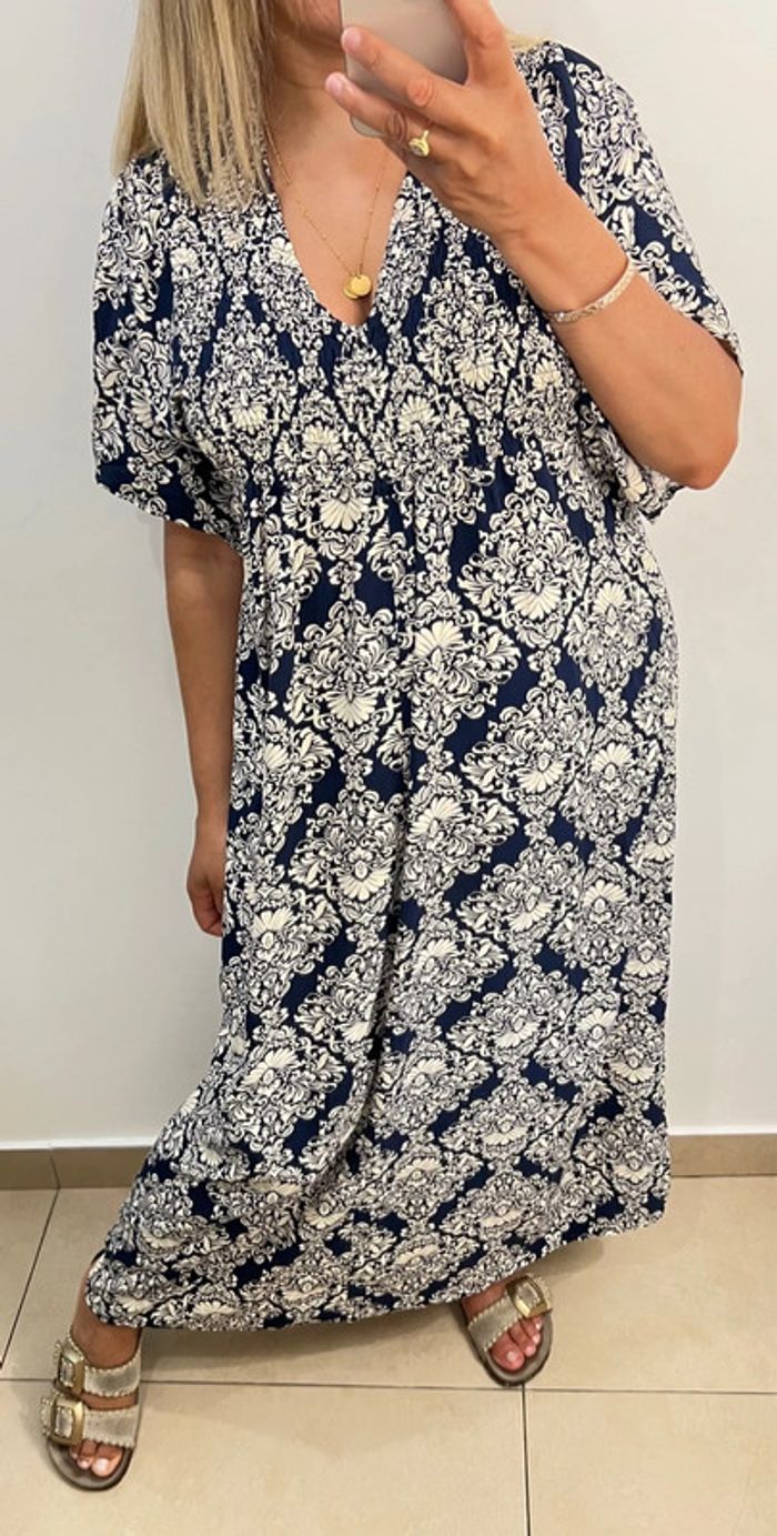 Robe longue imprimée XL-XXL - photo numéro 2