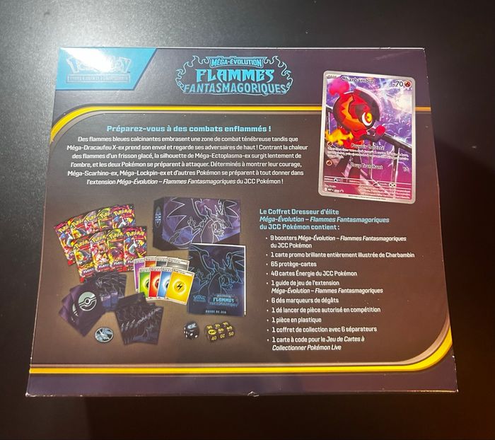 🔥 ETB Pokémon – Flammes Fantasmagoriques ME2 (FR) 🔥 - photo numéro 2