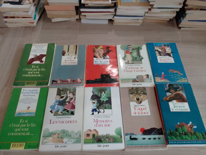 Lot de 10 livres de poches divers (2) - photo numéro 1